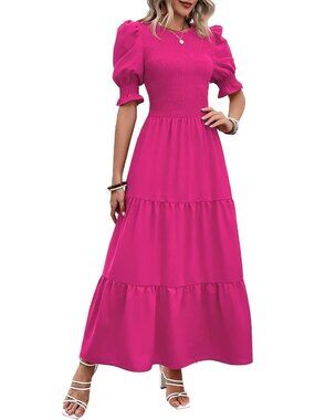 Trendy Casual Maxi Summer Dress for Women - Perfect for Beach & Parties 2026